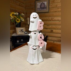 BOO Lighted HALLOWEEN GHOSTS